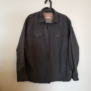 Wrangler Shirt Jacket Lightweight Western Work